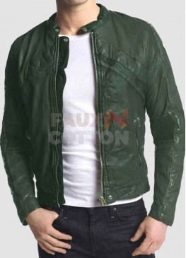 American Heist Adrien Brody (Frankie) Green Jacket